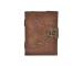 Genuine Handmade Leather Journal Dragon Embossed New Charcoal Color Notebook 